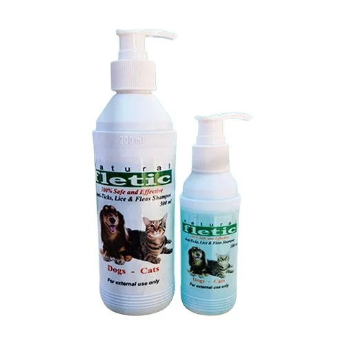 Fletic Tick Shampoo for Dogs & Cats | Fast Flea & Tick Removal