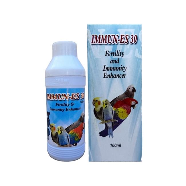 Immune ES 30 – Fertility & Breeding Support for Pet Birds 100ml.
